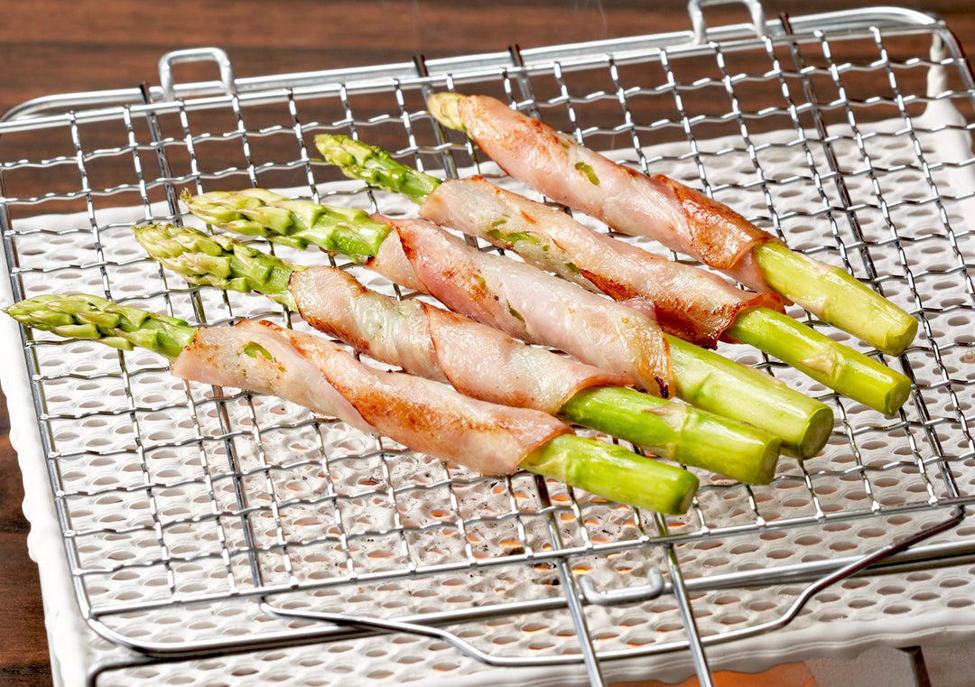 セラミック焼網 ハンドル付き