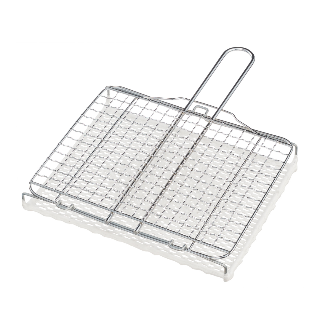 セラミック焼網 ハンドル付き