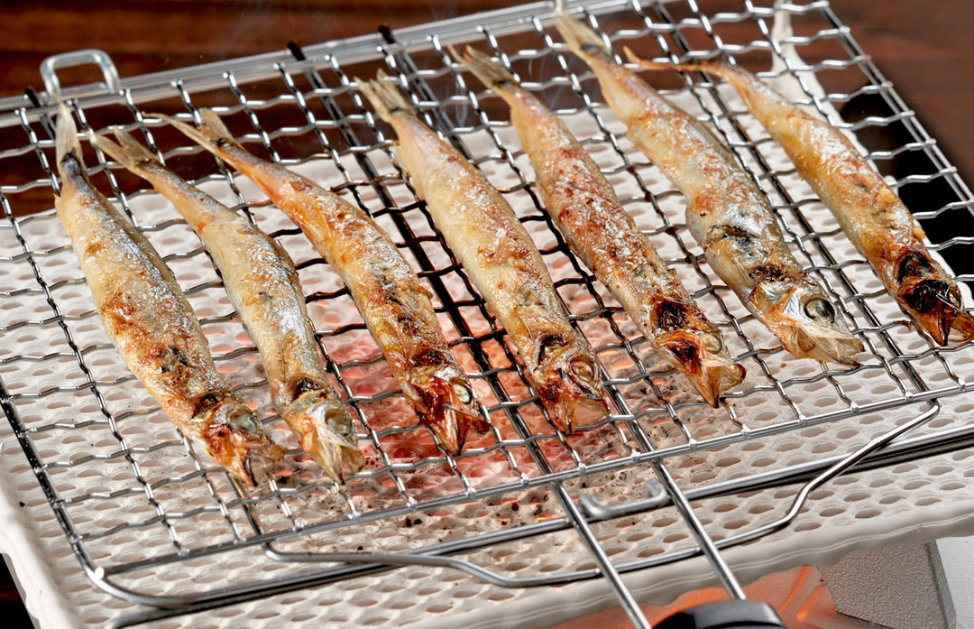 セラミック焼網 ハンドル付き