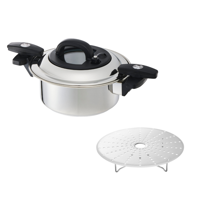 Velona 調圧鍋・蒸し器プレートセット