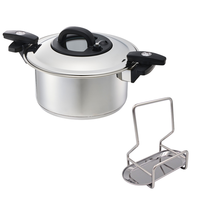 Velona 調圧鍋・鍋蓋スタンドセット