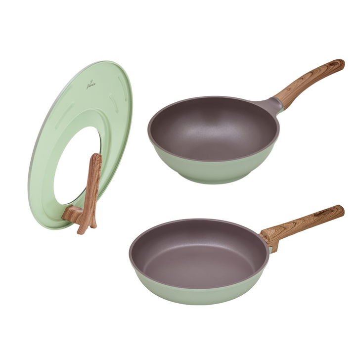 gelsomino フライパン×2・フライパンカバーセット