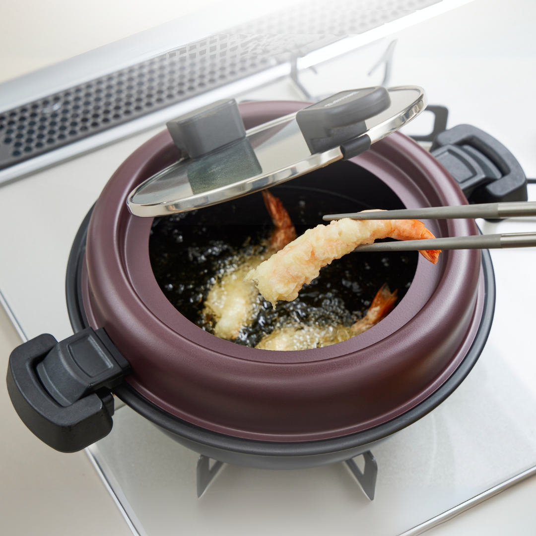 両手鍋| 天ぷら鍋|m.design セーフティーフライヤー 23cm – 【公式 両手鍋| 天ぷら鍋|m.design セーフティーフライヤー 23cm – 【公式