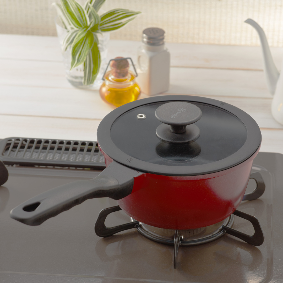 アルミ鍋|gioia, アルミ鍋, 片手鍋|gioia ラウンドソースパン 18cm アルミ鍋|gioia, アルミ鍋, 片手鍋|gioia ラウンドソースパン 18cm