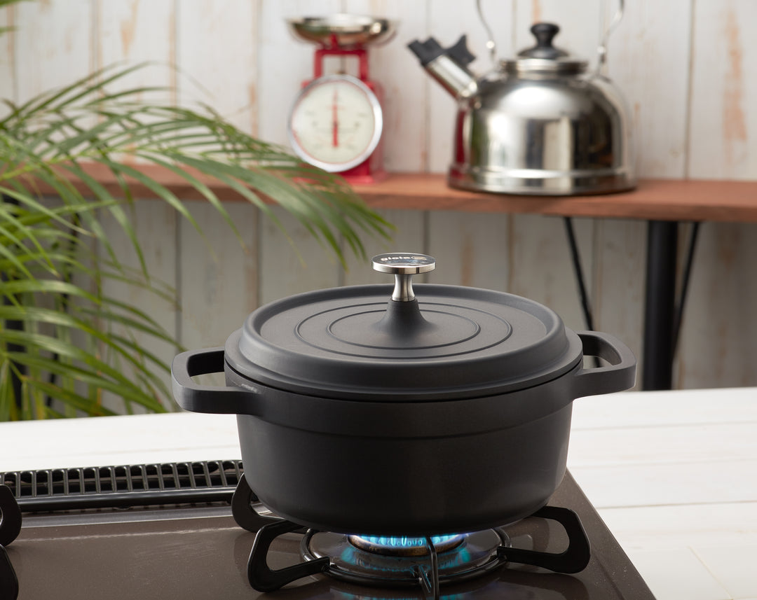 gioia キャセロール・ソースパン・ハンドルカバー 3点セット