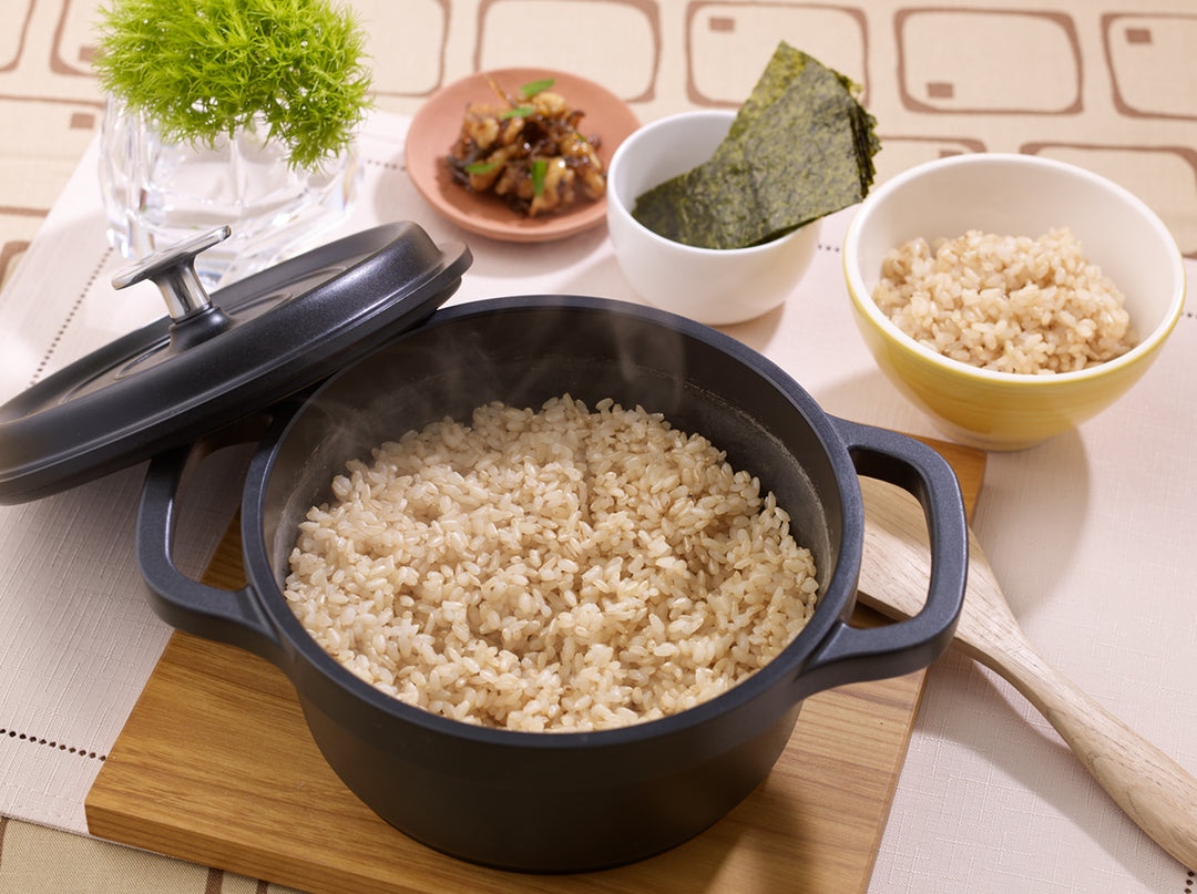 gioia ごはん鍋 16cm・ハンドルカバー・鍋敷きセット