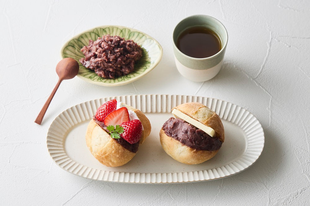 デザートに！粒あん & あんバター・フルーツサンドのレシピ