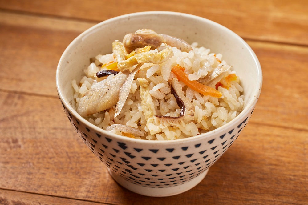 基本の炊き込みごはんのレシピ