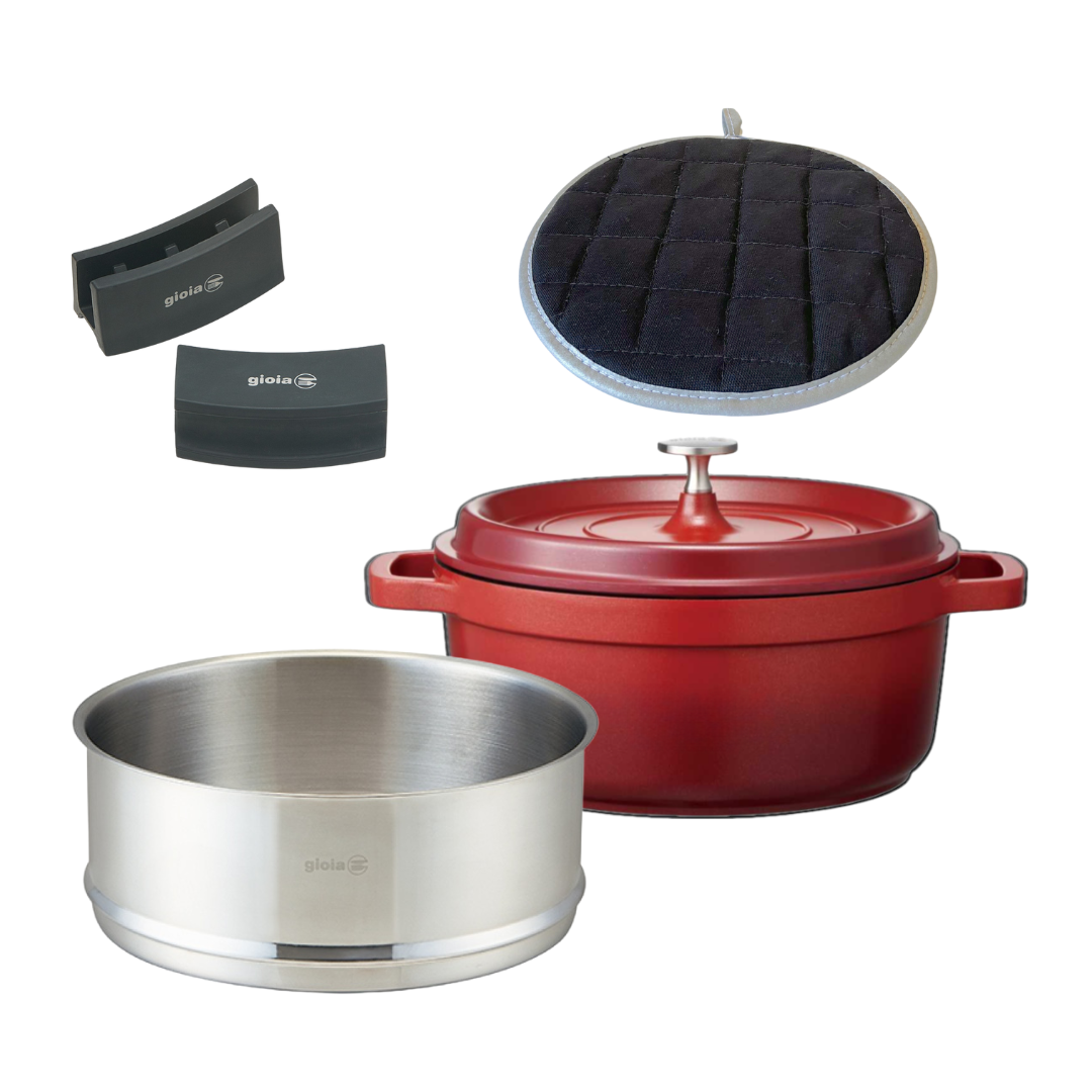 アルミ鍋|アルミ鍋|gioia キャセロール・蒸し器・ハンドルカバー・鍋 アルミ鍋|アルミ鍋|gioia キャセロール・蒸し器・ハンドルカバー・鍋