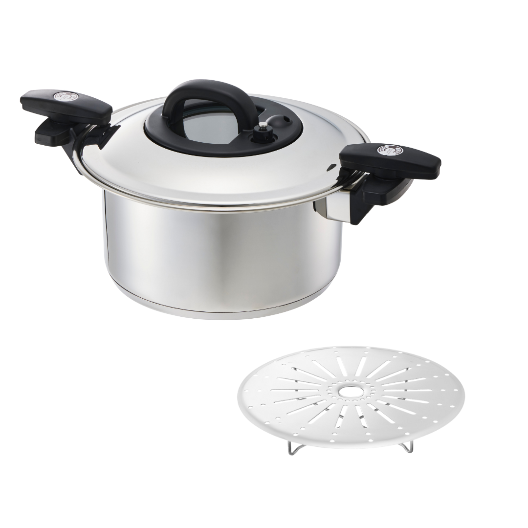Velona 調圧鍋・蒸し器プレートセット