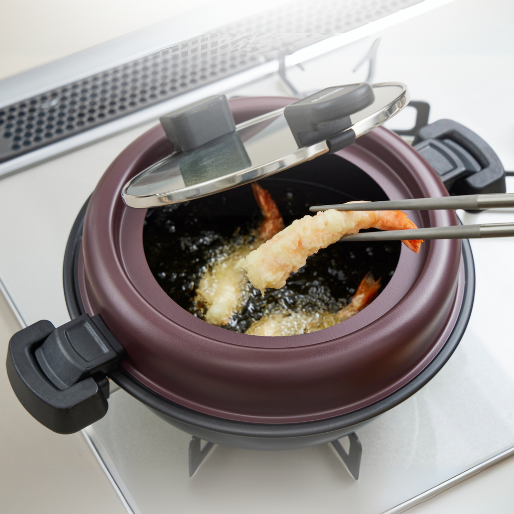 両手鍋| 天ぷら鍋|m.design セーフティーフライヤー 23cm – 【公式 両手鍋| 天ぷら鍋|m.design セーフティーフライヤー 23cm – 【公式