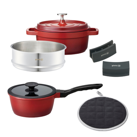 鍋　５点セット Amazon.co.jp: Redchef フライパンセット ガス火・IH対応