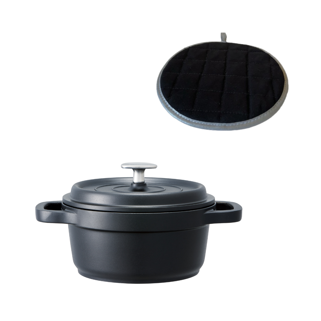 Lacor 両手鍋 黒 大きめ Lacor 両手鍋 黒 大きめ