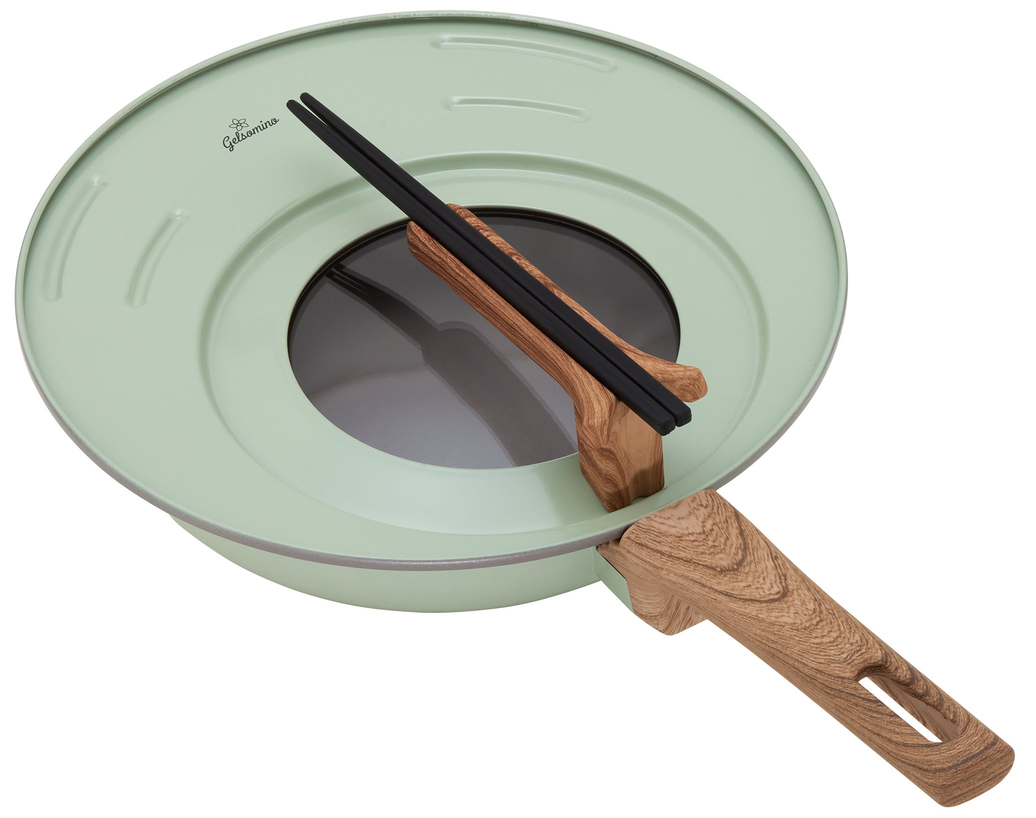 gelsomino フライパン×2・フライパンカバーセット