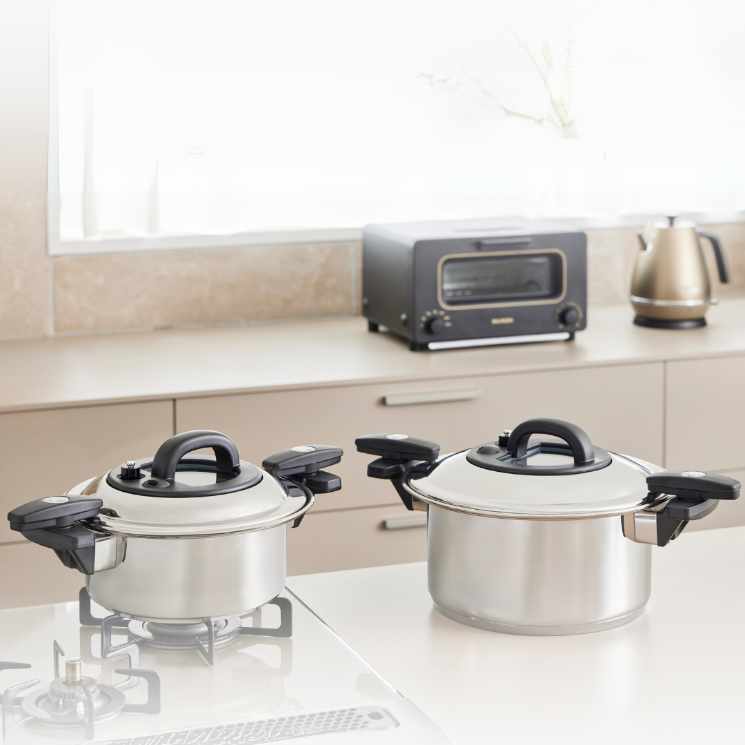 VELONA m'デザイン調圧鍋5点セット VELONA m'デザイン調圧鍋5点セット